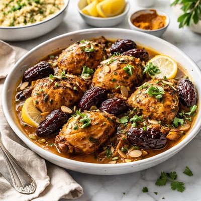 Image of Moroccan Chicken with Dates