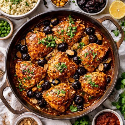 Image of Moroccan Chicken with Prunes
