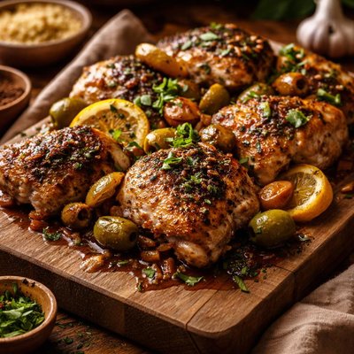Image of Moroccan Garlic Chicken