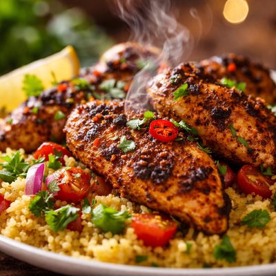 Image of Moroccan Grilled Chicken Sbd