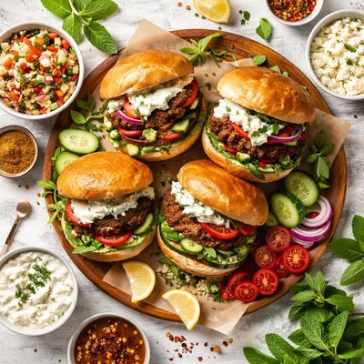 Image of Moroccan Hamburgers