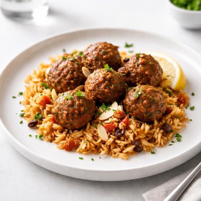 Image of Moroccan Rice Meatballs