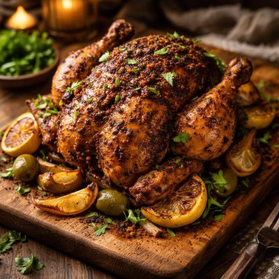 Image of Moroccan Roasted Chicken