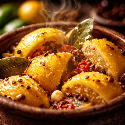 Image of Moroccan Spiced Preserved Lemons