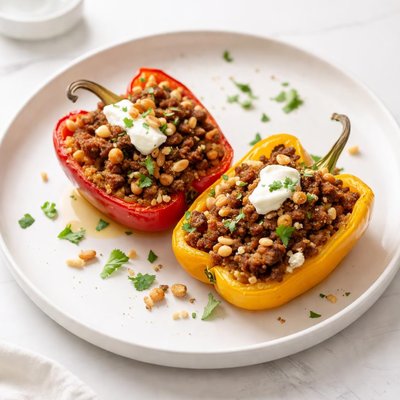 Image of Moroccan Stuffed Peppers