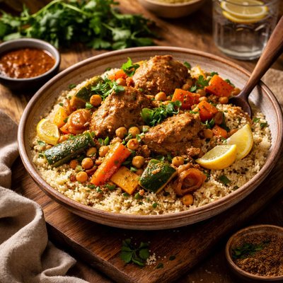 Image of Moroccan Style Couscous