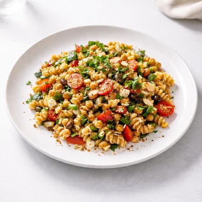 Image of Moroccan Style Pasta Salad