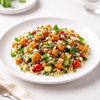 Image of Moroccan Style Pumpkin and Couscous Salad
