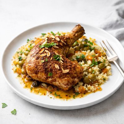 Image of Moroccan Style Roast Chicken
