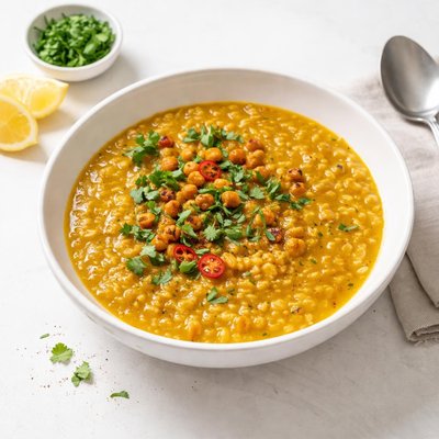 Image of Moroccan Style Split Pea Soup
