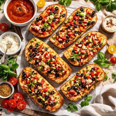 Image of Motley Crew Garlic Bread