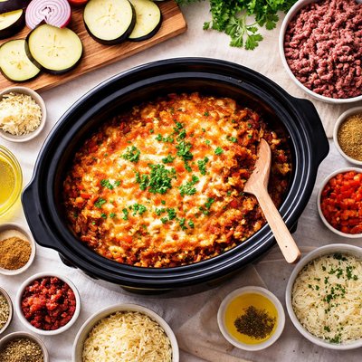 Image of Moussaka for the Crock Pot