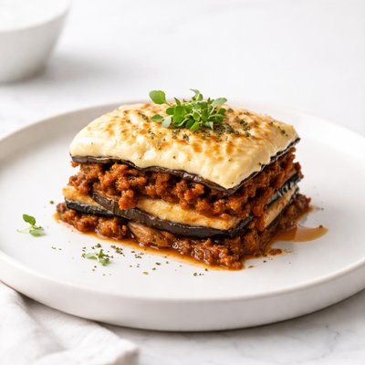 Image of Moussaka Stack 21 Day Wonder Diet Day 16