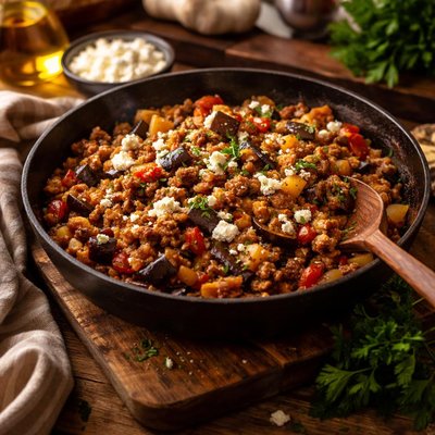Image of Moussaka Stir Fry