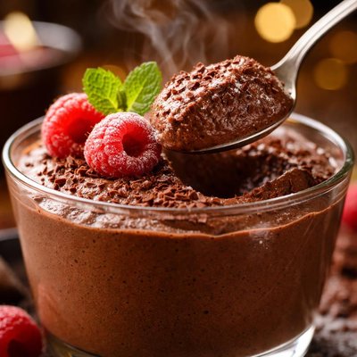 Image of Vegan Mousse au Chocolat