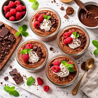 Image of Mousse Au Chocolat Chocolate Mousse