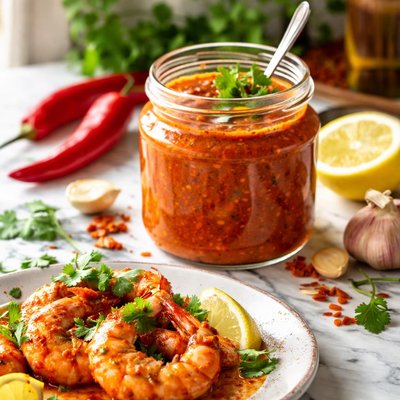 Image of Mozambican Peri Peri Sauce for Shrimps and Prawns
