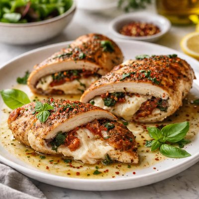 Image of Mozzarella Stuffed Chicken