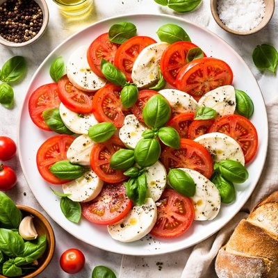 Image of Mozzarella Tomato Salad