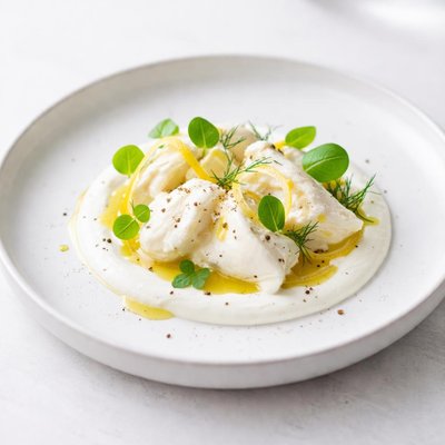 Image of Mozzarella with Lemon and Yoghurt