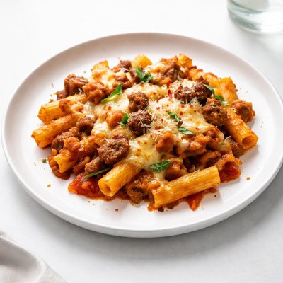 Image of Mozzarella Ziti with Sausage