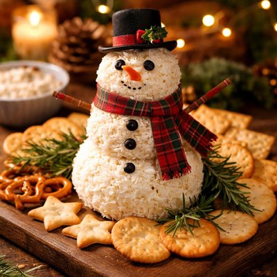 Image of Mr Snowman Cheese Ball
