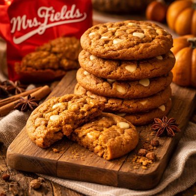 Image of Mrs Fields Pumpkin Spice Cookies