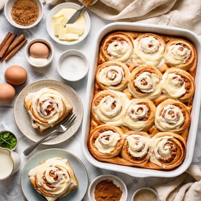 Image of Mrs Powells Cinnamon Rolls Copycat