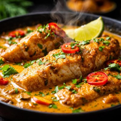 Image of Mtuzi Wa Samaki East African Fish in Coconut Curry