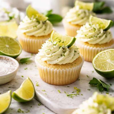Image of Mucho Margarita Cupcakes Vegan