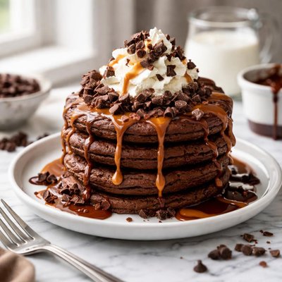 Image of Mudslide Pancakes or Waffles