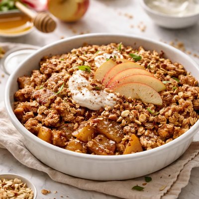 Image of Muesli Apple Crumble