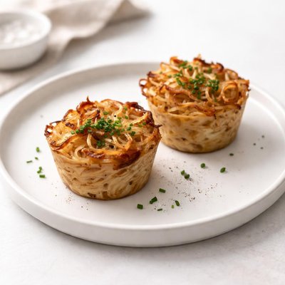 Image of Muffin Cup Onion Kugel