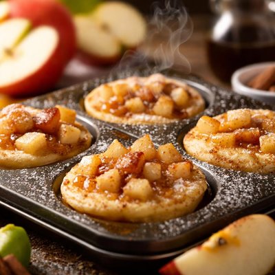 Image of Muffin Tin Apple Pancakes