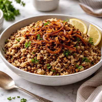 Image of Vegan Mujaddara