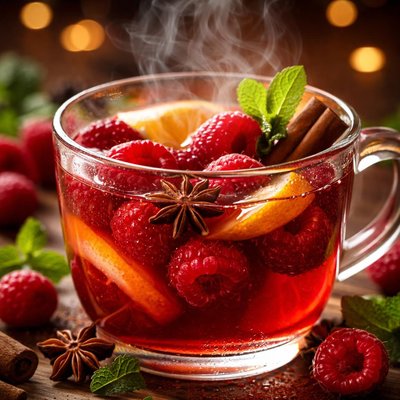Image of Mulled Raspberry Tea