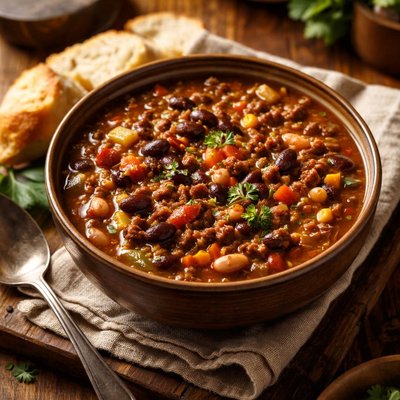 Image of Multi Bean and Beef Soup
