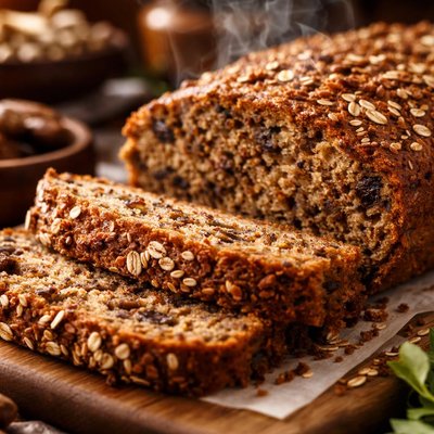 Image of Multi Grain Date Quick Bread