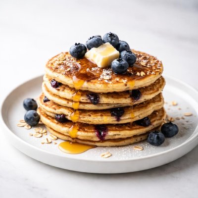 Image of Multigrain Blueberry Pancakes