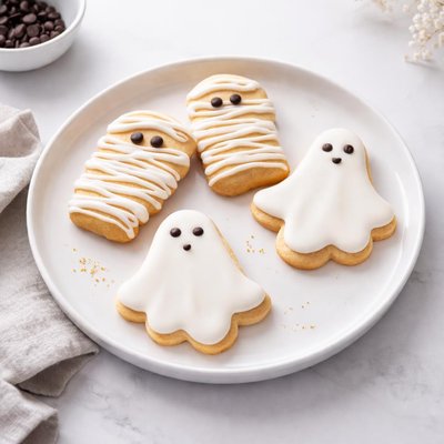 Image of Mummy and Ghost Cookies