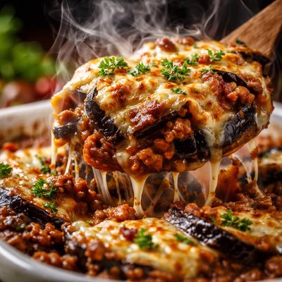 Image of Mums Aubergine Aka Eggplant Casserole