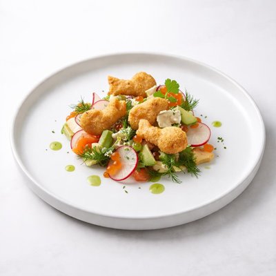 Image of Munching Goldfish and Friends