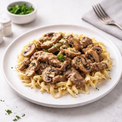 Image of Mushroom Beef Stroganoff