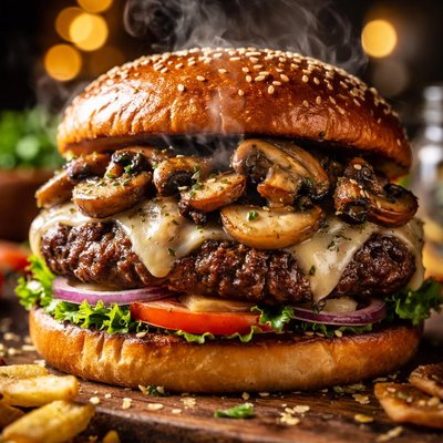 Image of Mushroom Burger