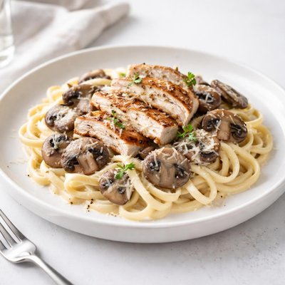 Image of Mushroom Chicken Alfredo