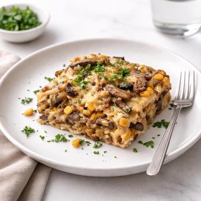 Image of Mushroom Corn Casserole