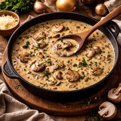 Image of Mushroom Cream Sauce