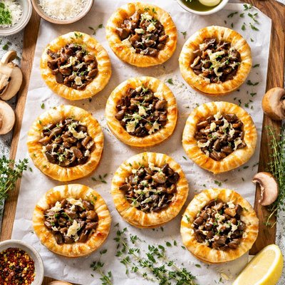 Image of Mushroom Croustade Appetizers
