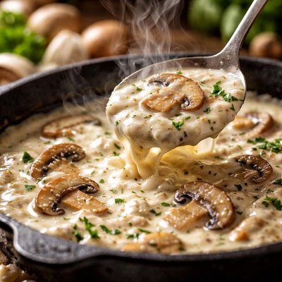 Image of Mushroom Fondue Sauce