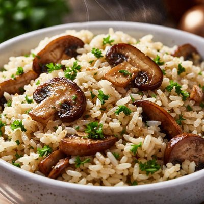 Image of Mushroom Herb Rice
